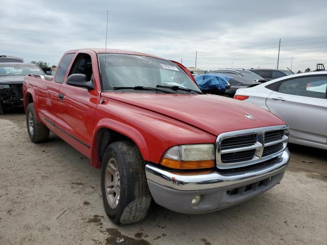 1D7HL42N53S234255 - 2003 DODGE DAKOTA SLT RED photo 1