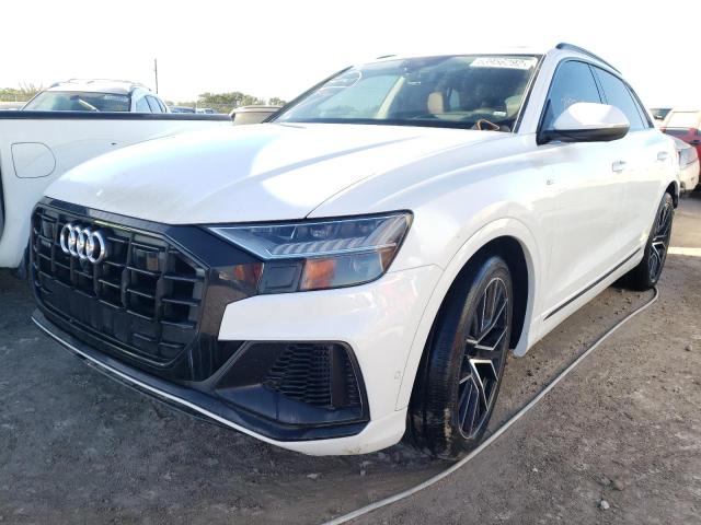 WA1FVAF1XKD012597 - 2019 AUDI Q8 PRESTIG WHITE photo 2