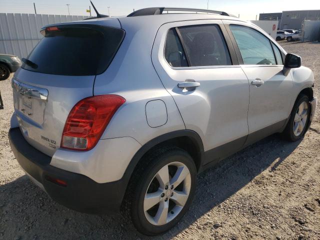 3GNCJSSB8EL192290 - 2014 CHEVROLET TRAX LTZ SILVER photo 4