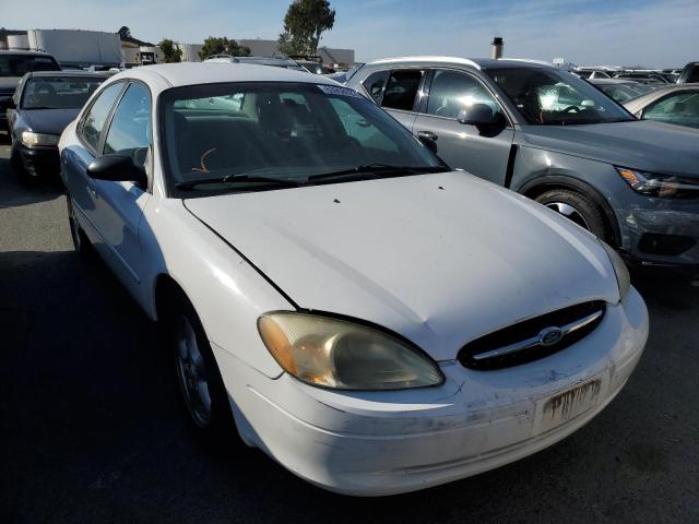 1FAFP53U92G270863 - 2002 FORD TAURUS WHITE photo 1