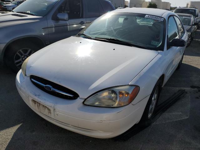 1FAFP53U92G270863 - 2002 FORD TAURUS WHITE photo 2