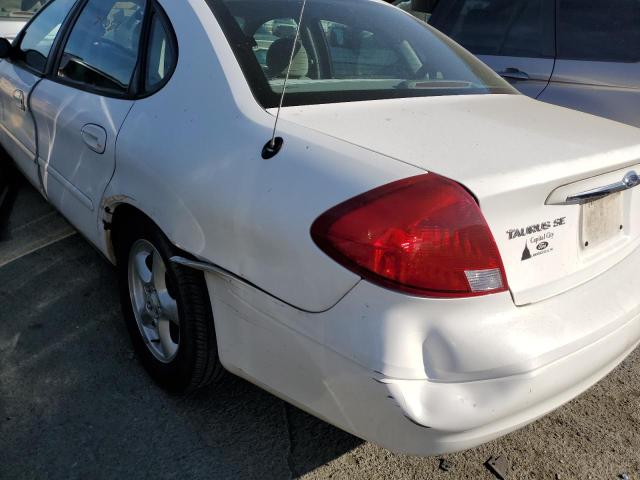 1FAFP53U92G270863 - 2002 FORD TAURUS WHITE photo 9