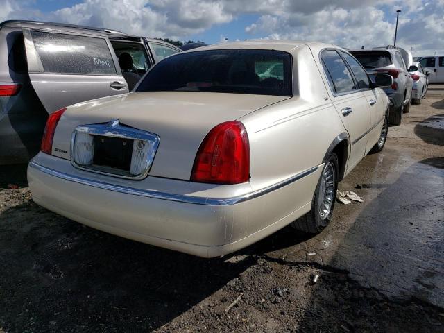 1LNHM83W91Y634251 - 2001 LINCOLN TOWN CAR C BEIGE photo 4