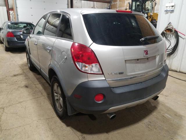 3GSDL43N58S627910 - 2008 SATURN VUE XE SILVER photo 3