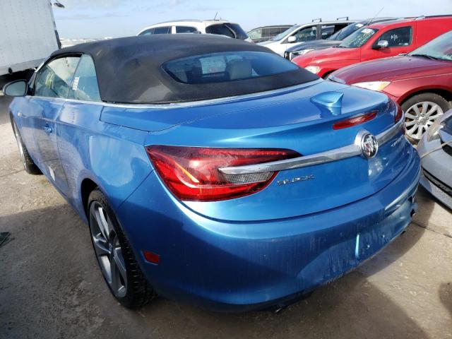 W04WJ3N56HG004645 - 2017 BUICK CASCADA SP BLUE photo 3