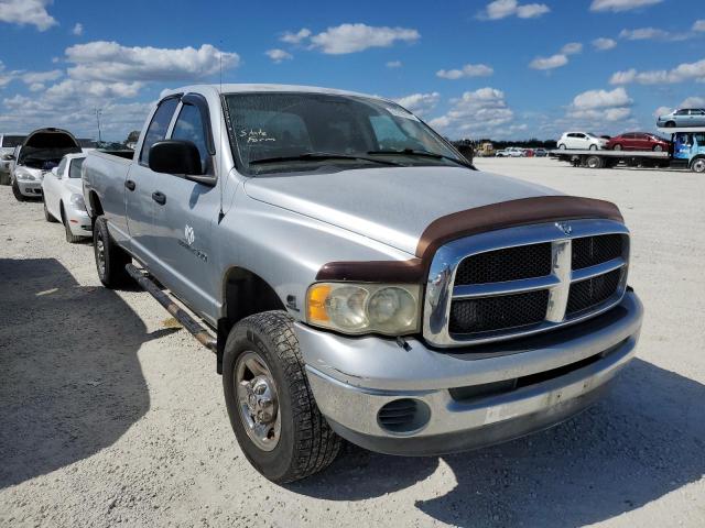 3D7KU28653G710048 - 2003 DODGE RAM 2500 S SILVER photo 1