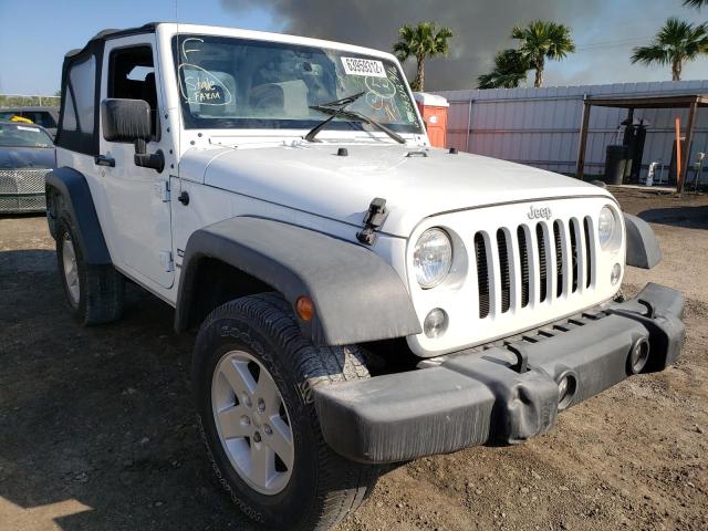1C4AJWAG5HL711297 - 2017 JEEP WRANGLER S WHITE photo 1
