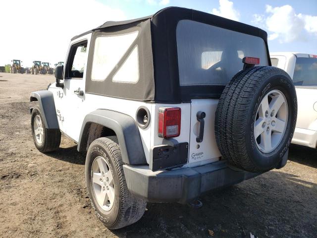 1C4AJWAG5HL711297 - 2017 JEEP WRANGLER S WHITE photo 3