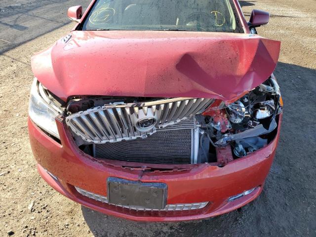 1G4GD5ER2CF266110 - 2012 BUICK LACROSSE P RED photo 9