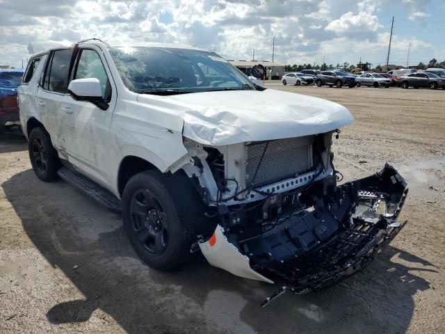 1GNSCLED8NR172607 - 2022 CHEVROLET TAHOE C150 WHITE photo 1