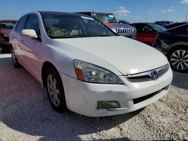 1HGCM66564A031472 - 2004 HONDA ACCORD WHITE photo 1