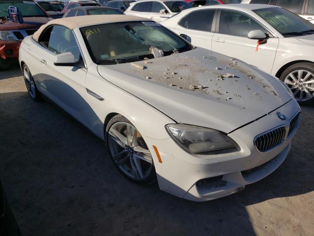 WBALW7C56CC618841 - 2012 BMW 640 I WHITE photo 1