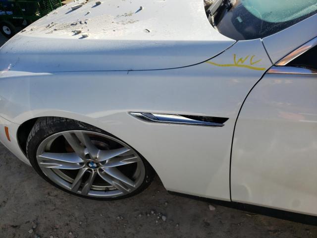 WBALW7C56CC618841 - 2012 BMW 640 I WHITE photo 9