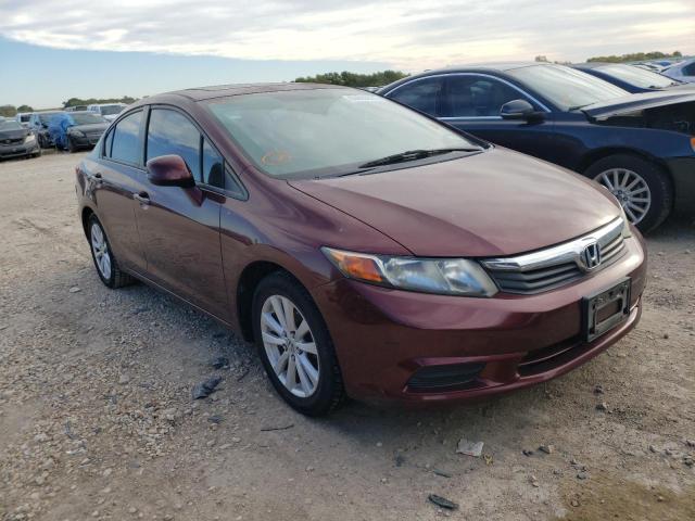 2HGFB2F92CH532132 - 2012 HONDA CIVIC EXL Bordo foto 1