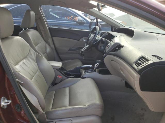 2HGFB2F92CH532132 - 2012 HONDA CIVIC EXL Bordo foto 5