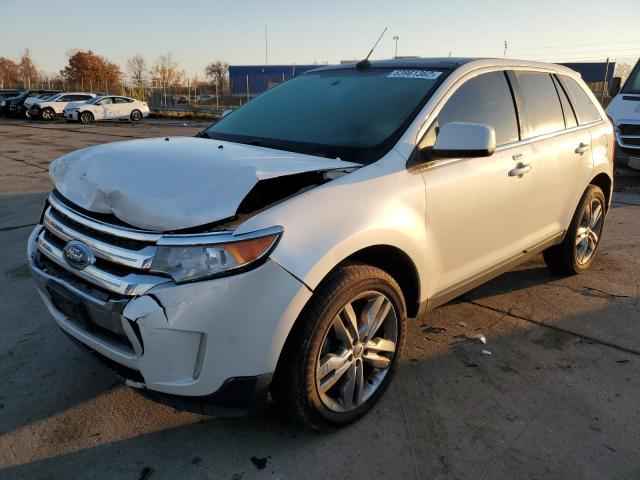 2FMDK4KCXBBA58303 - 2011 FORD EDGE LIMIT WHITE photo 2