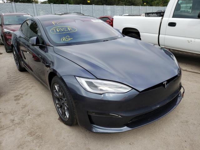 5YJSA1E61MF452250 - 2021 TESLA MODEL S Գրաֆիտ լուսանկար 1