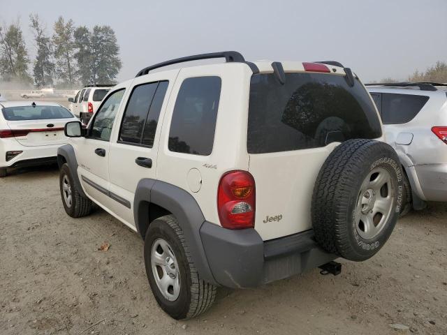 1J4GL48K22W122372 - 2002 JEEP LIBERTY SP WHITE photo 3