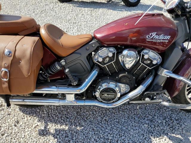 56KMSA007J3130997 - 2018 INDIAN MOTORCYCLE CO. SCOUT ABS BURGUNDY photo 9