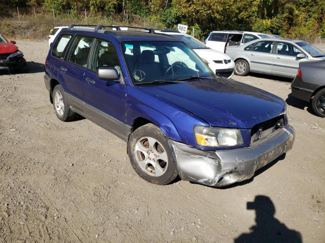 JF1SG65613H758414 - 2003 SUBARU FORESTER 2 BLUE photo 1