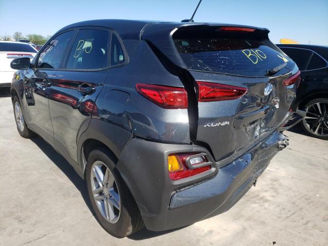 KM8K12AA3KU284966 - 2019 HYUNDAI KONA SE BLACK photo 3