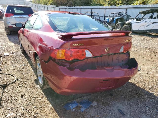 JH4DC53062C037331 - 2002 ACURA RSX TYPE-S BURGUNDY photo 3