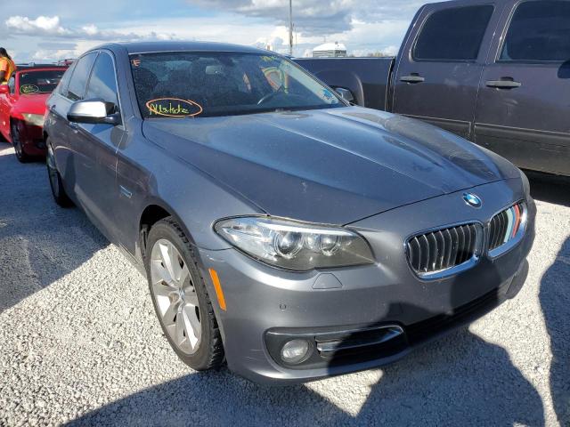 WBA5B1C5XED483118 - 2014 BMW 535 I GRAY photo 1