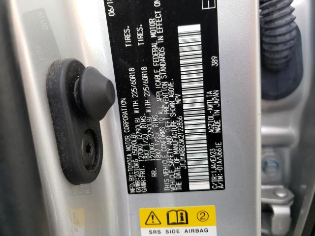 JTJYARBZ3K2122856 - 2019 LEXUS NX 300 BAS 银色 照片 10