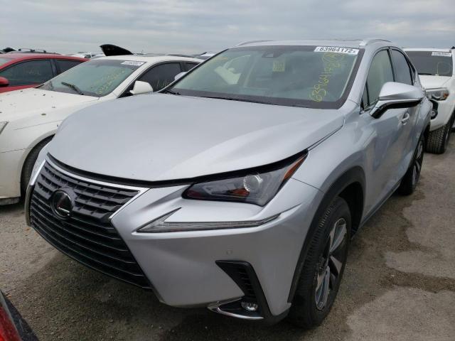 JTJYARBZ3K2122856 - 2019 LEXUS NX 300 BAS SILVER photo 2