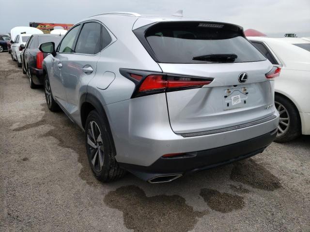 JTJYARBZ3K2122856 - 2019 LEXUS NX 300 BAS SILVER photo 3