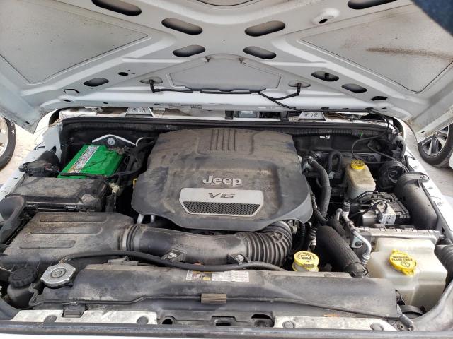1C4AJWAG9EL308015 - 2014 JEEP WRANGLER S თეთრი ფოტო 7