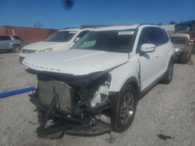 5XYP3DHC2LG039151 - 2020 KIA TELLURIDE WHITE photo 2