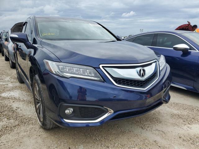 5J8TB3H74JL012888 - 2018 ACURA RDX ADVANC BLUE photo 1