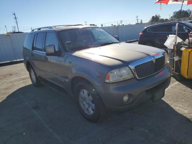 5LMEU68H54ZJ28168 - 2004 LINCOLN AVIATOR 灰色 照片 1