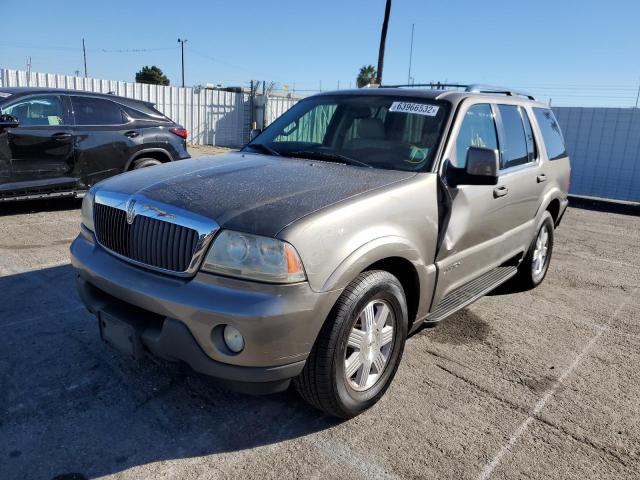 5LMEU68H54ZJ28168 - 2004 LINCOLN AVIATOR 灰色 照片 2