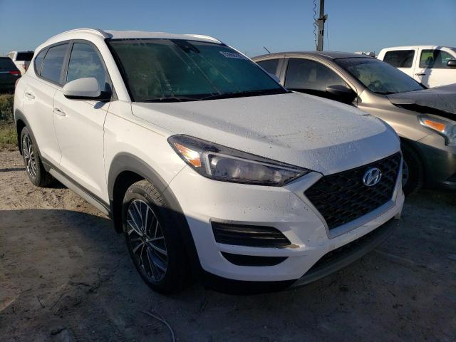 KM8J33AL4KU932070 - 2019 HYUNDAI TUCSON LIM WHITE photo 1