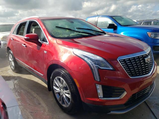 1GYKNCRS3MZ195975 - 2021 CADILLAC XT5 PREMIU RED photo 1