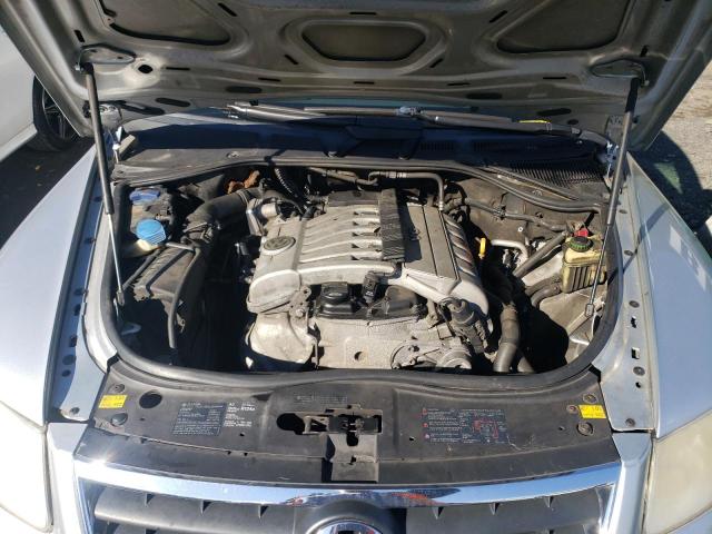 WVGZE77L87D055795 - 2007 VOLKSWAGEN TOUAREG V6 SILVER photo 7