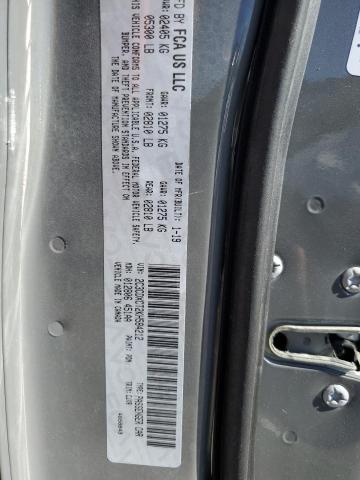 2C3CDXCT2KH584212 - 2019 DODGE CHARGER R/ GRAY photo 10