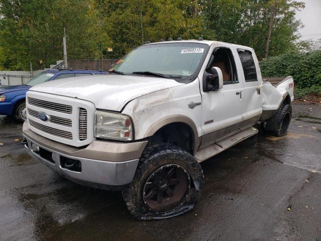 1FTWW31P27EA27218 - 2007 FORD F350 SRW S WHITE photo 2