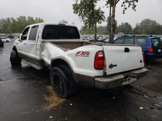 1FTWW31P27EA27218 - 2007 FORD F350 SRW S WHITE photo 3