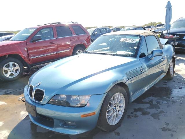 WBACN33481LK49030 - 2001 BMW Z3 2.5 BLUE photo 2