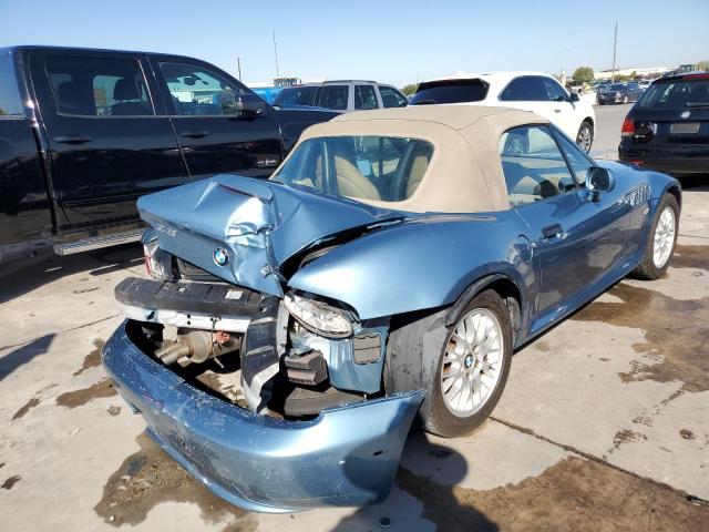 WBACN33481LK49030 - 2001 BMW Z3 2.5 BLUE photo 4