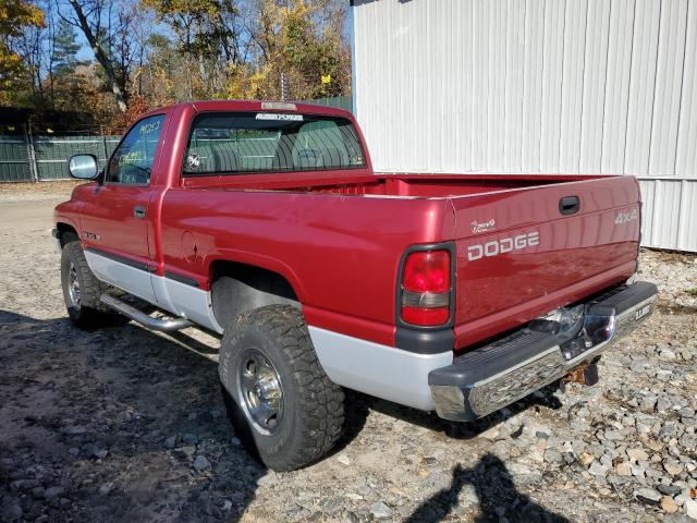 1B7HF16Y3XS197037 - 1999 DODGE RAM1500 PU RED photo 3