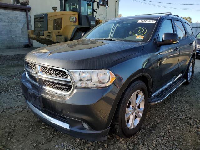 1D4RE4GG9BC667656 - 2011 DODGE DURANGO CR BLACK photo 2