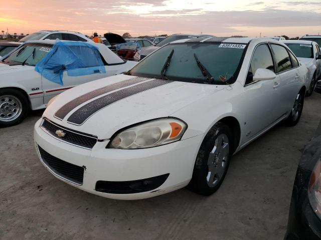 2G1WD58C389158708 - 2008 CHEVROLET IMPALA SS TWO TONE photo 2