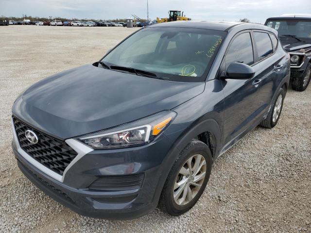 KM8J23A40KU947760 - 2019 HYUNDAI TUCSON SE BLUE photo 2