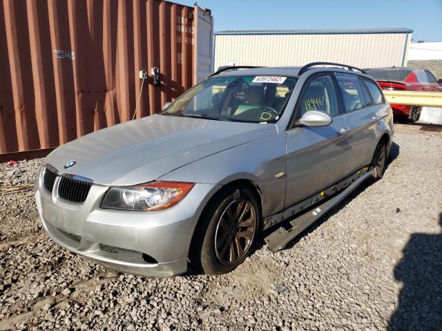 WBAVT13566KW23207 - 2006 BMW 325 XIT SILVER photo 2