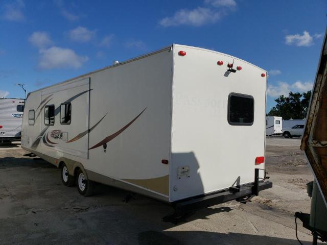 4YDT30027AT412659 - 2010 KEYSTONE PASSPORT WHITE photo 3