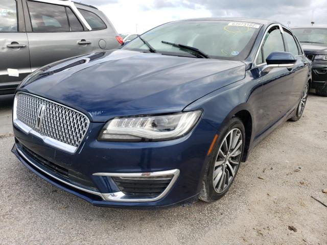 3LN6L5C95HR653469 - 2017 LINCOLN MKZ SELECT BLUE photo 2